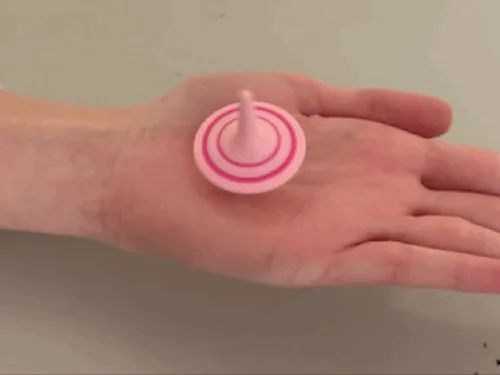 Pião Giratório Dupla Cor Divertido