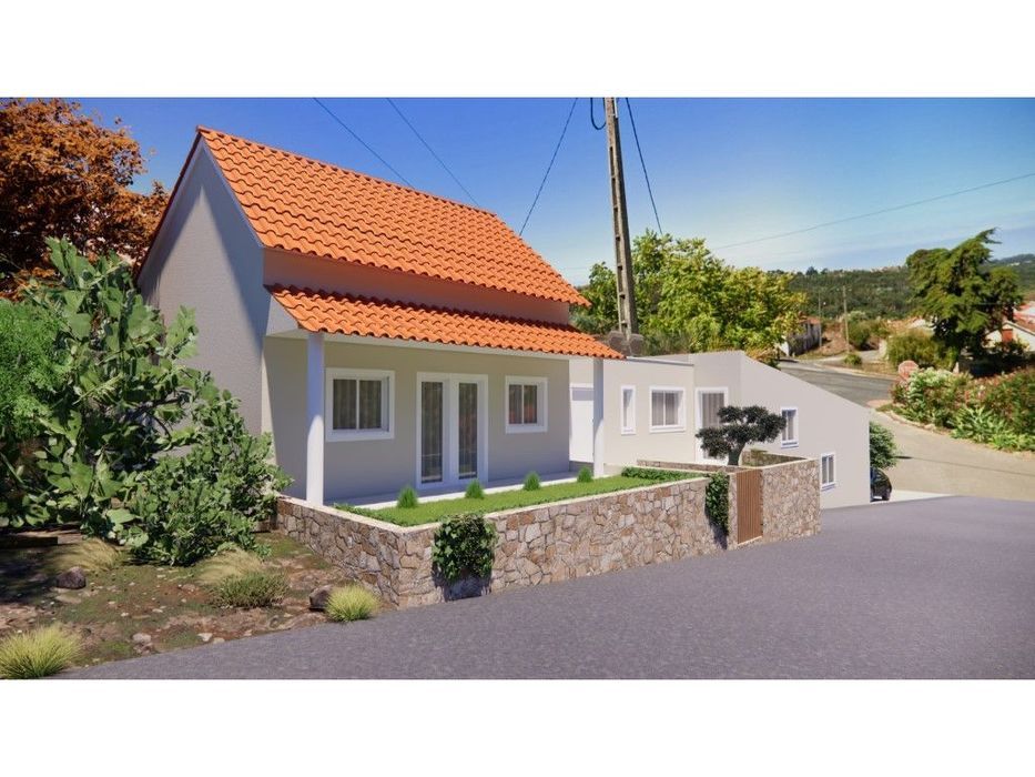 Moradia com vista desafogada para reconstrução