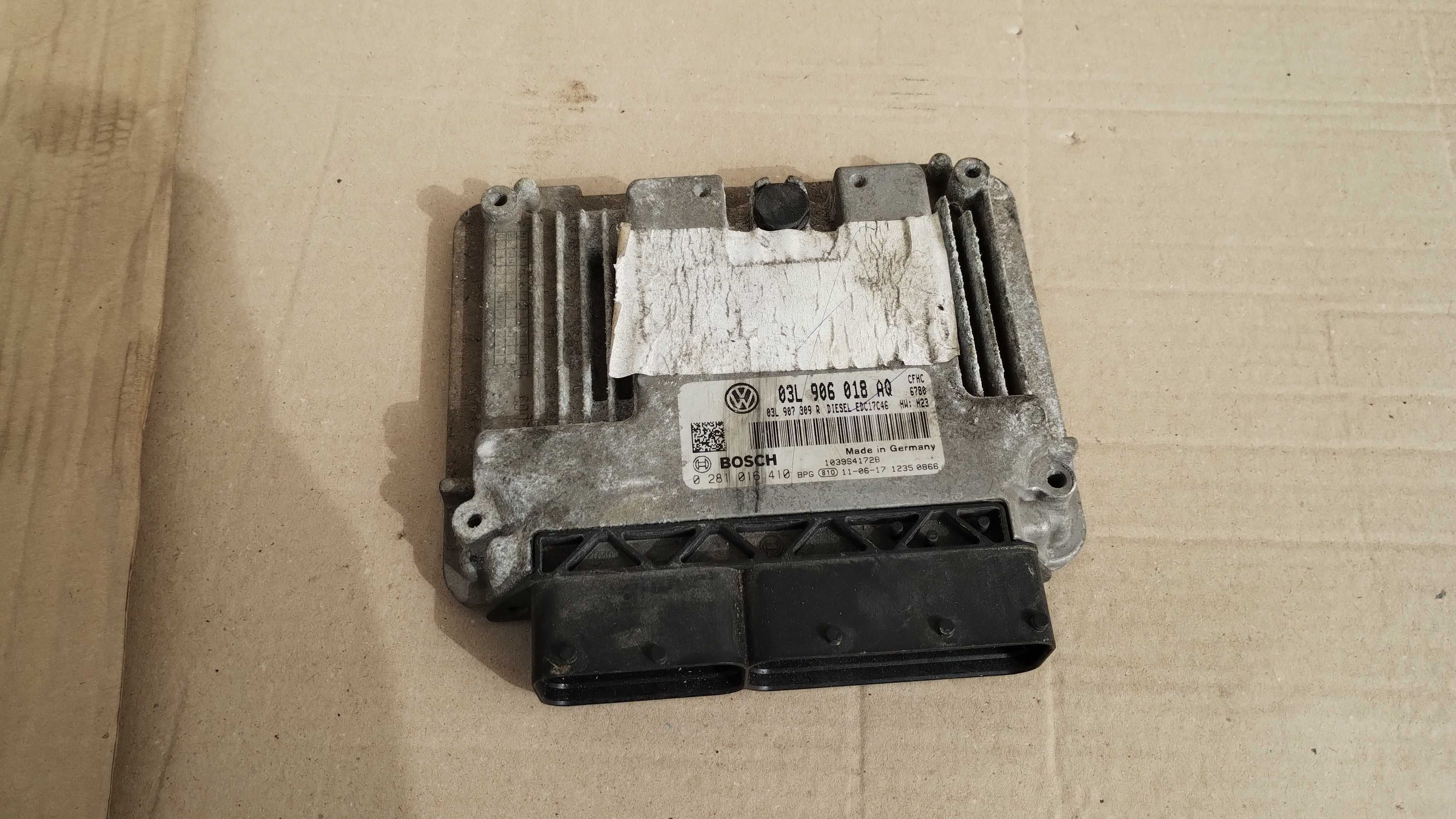 Komputer Sterownik Silnika Ecu Vw Golf VI Scirocco Caddy 2.0Tdi