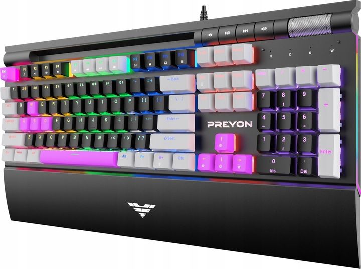 Klawiatura Gamingowa Preyon Long Scratch Outemu Brown Mechaniczna Rgb