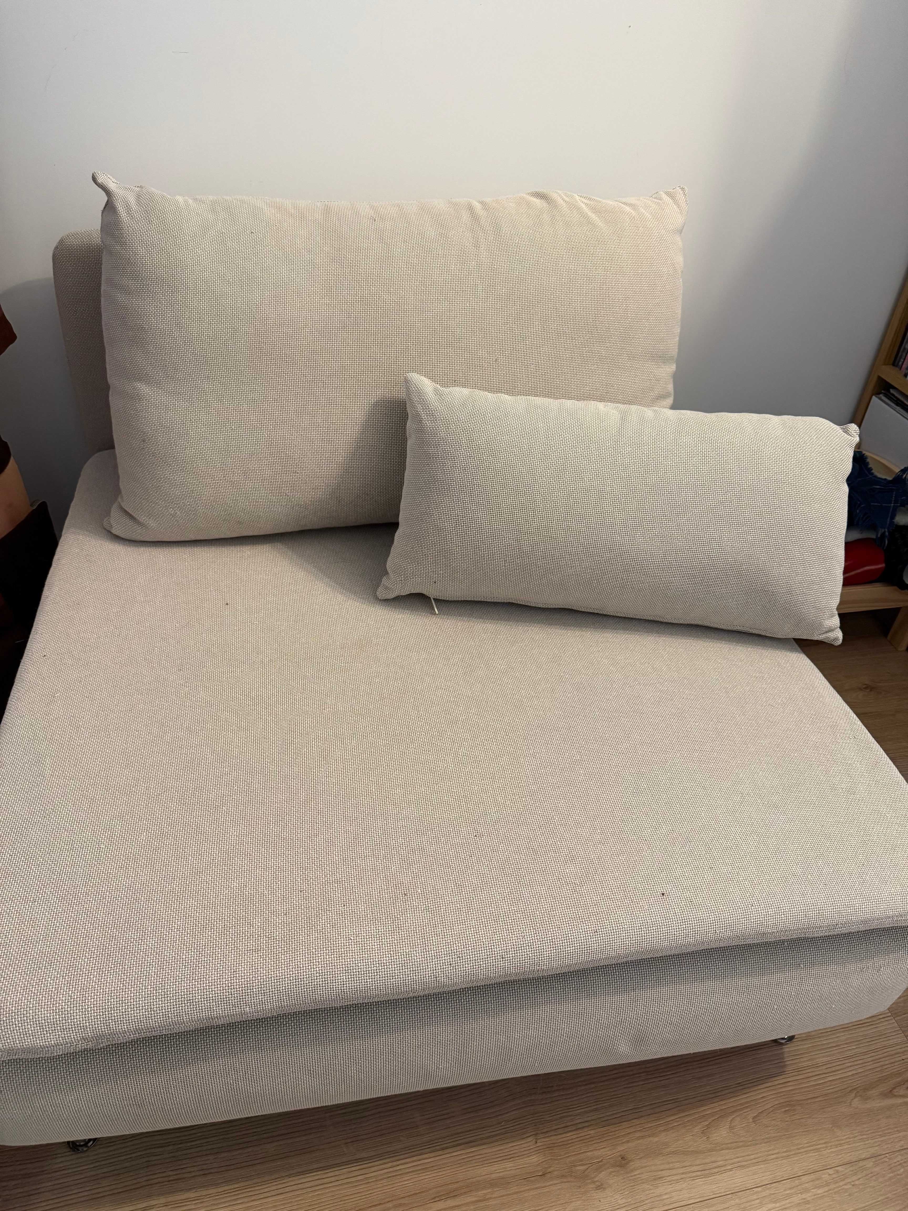 IKEA SÖDERHAMN fotel beżowy - segment z zestawu