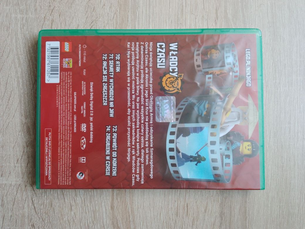 Płyta Dvd LEGO Ninjago Władcy czasu