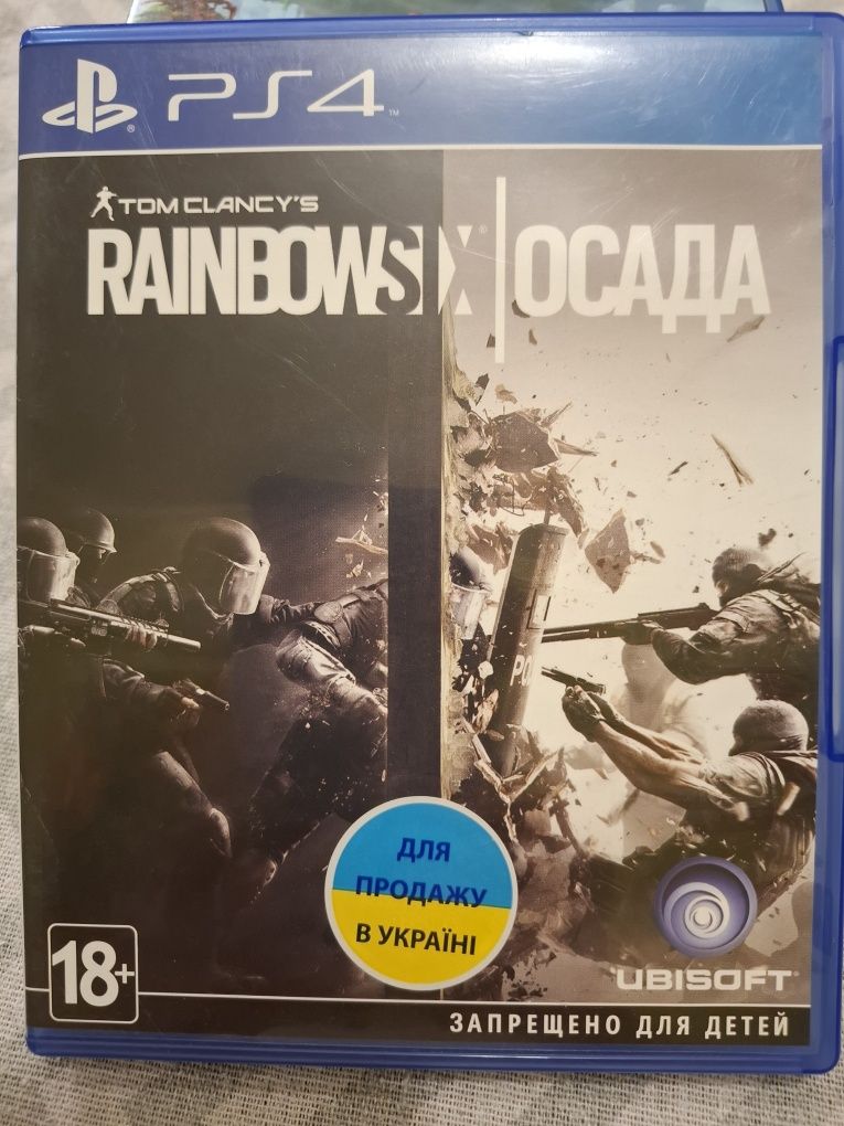 PS4 tom clancy's RAINBOWS X осада