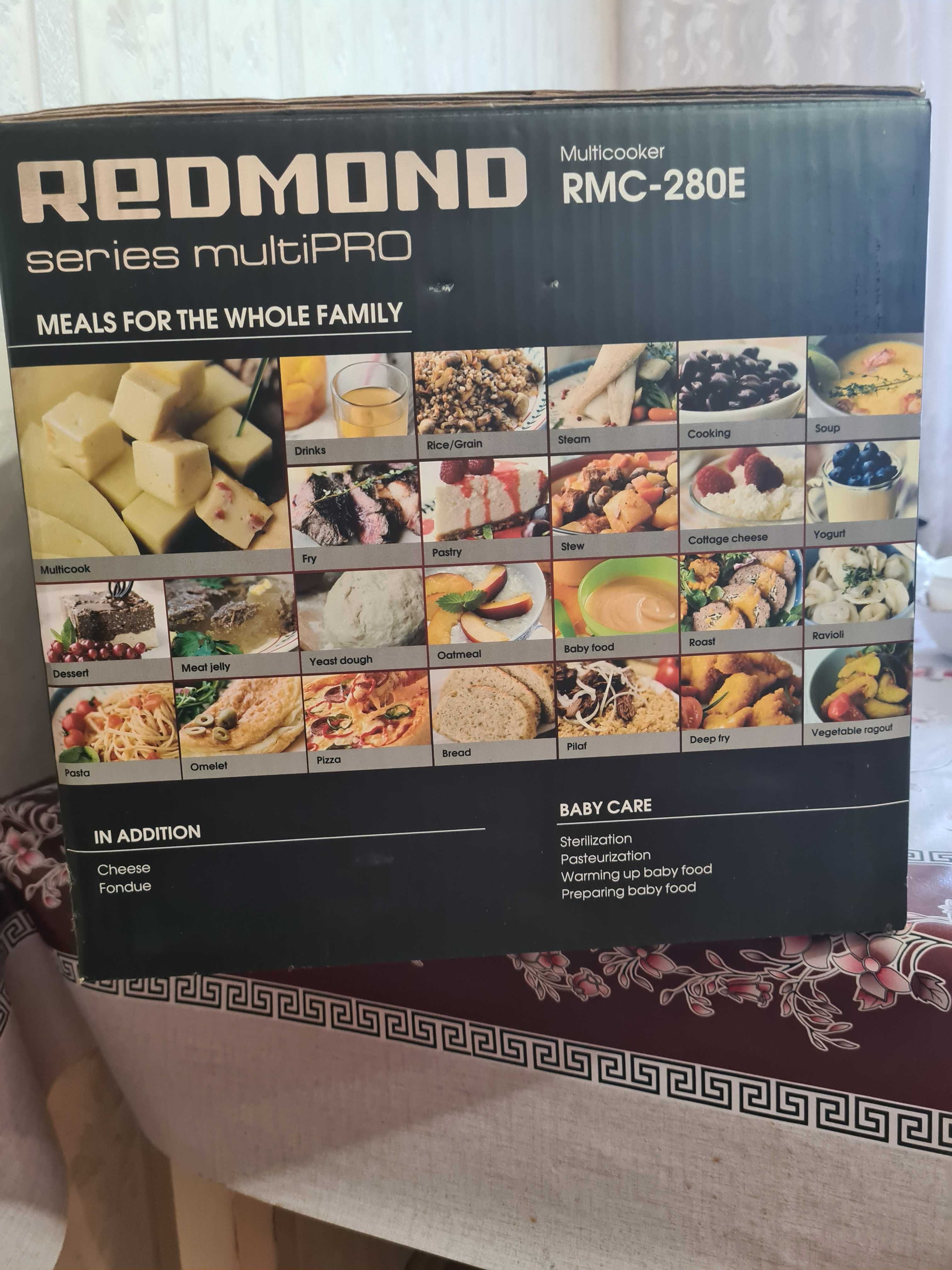 Nowy Multicooker, Redmond, RMC-280E nigdy