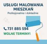 Malowanie mieszkań profesjonalnie malarz