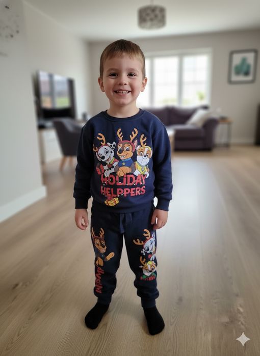 Świąteczny dres z psim patrolem Sinsay 104