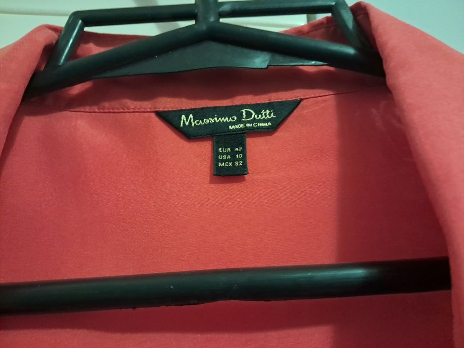 Bluzka/koszula jedwabna Massimo Dutti
