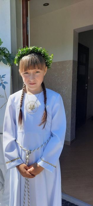 Alba komunijna dla dziewczynki