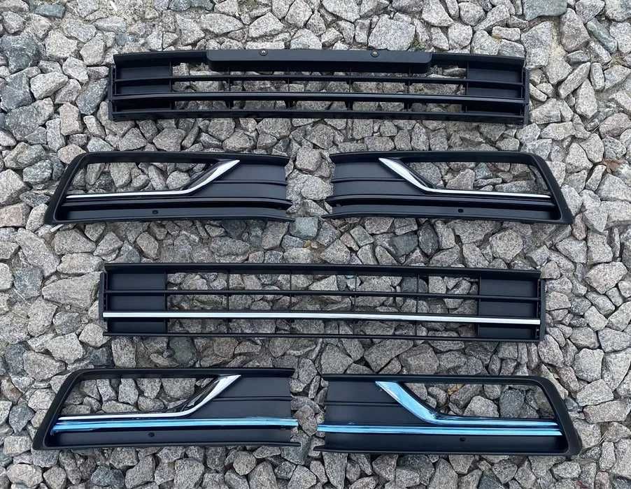 решетка  решетки бампера Рassat b8 b7