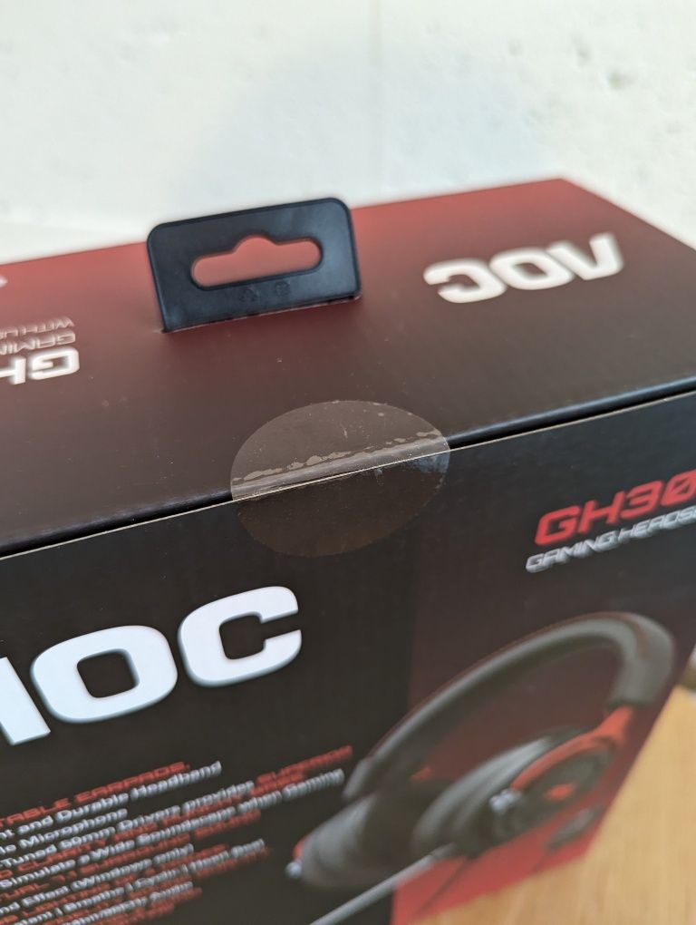 AOC Gaming GH300 (50мм) (Навушники з мікрофоном)  Sound 7.1 RGB US