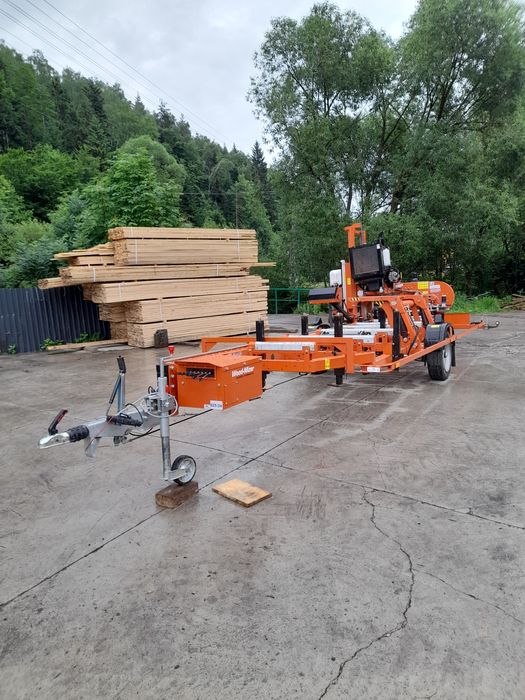 Tartak mobilny taśmowy objazdowy