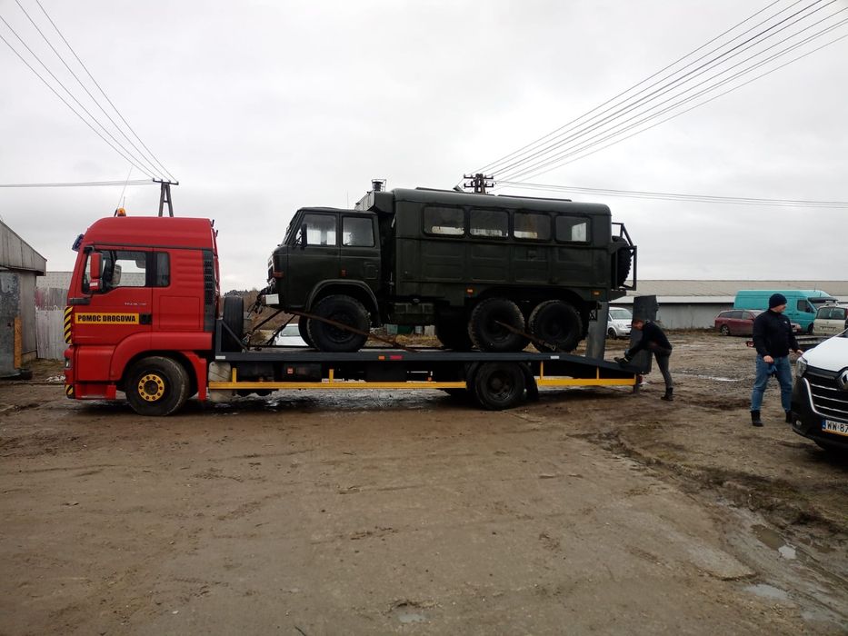 Laweta ładowność 9 ton transport i przewóz autolaweta