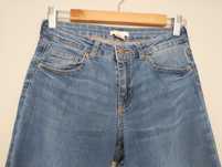 jeansy damskie niebieskie H&M, rozm. 34/36