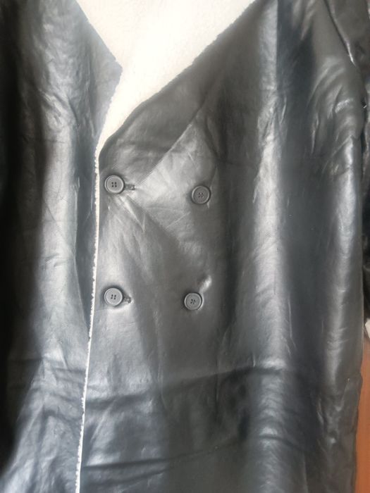 casaco Napa,parece pele, novo veste até XL, com portes 14,50€