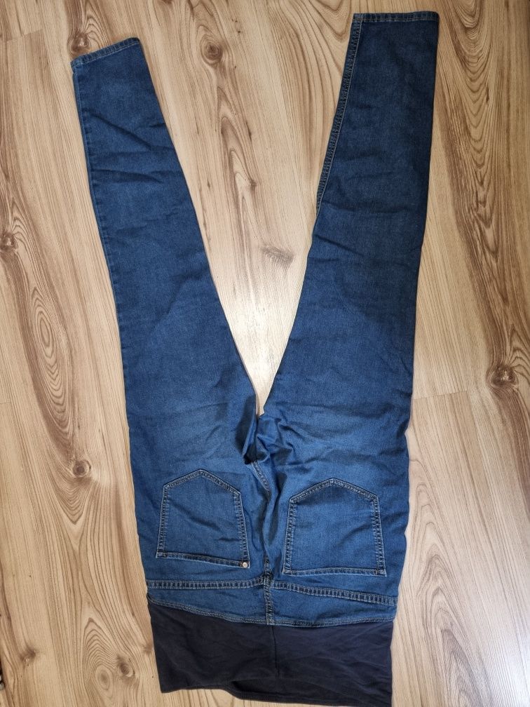 Spodnie jeans ciążowe H&M mama XL 42