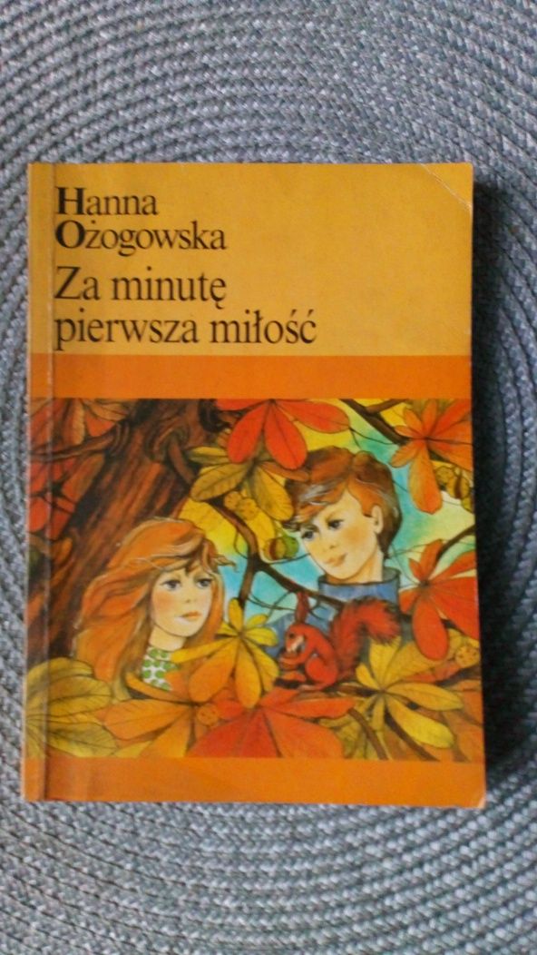 "Za minute pierwsza miłość " Ożogowska