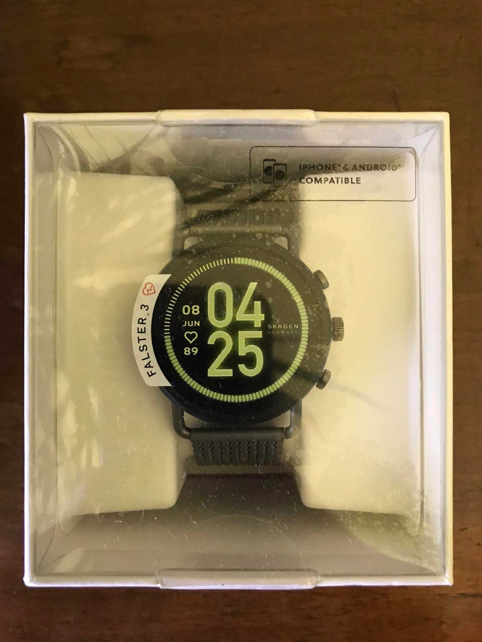 nowy skagen falster 3 digital smartwatch gen 5 hr gps mesh skt5200