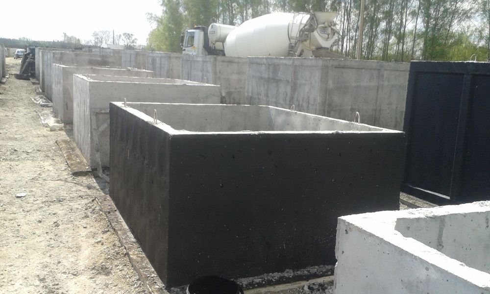 szambo betonowe zbiornik na wode deszczową 2m3