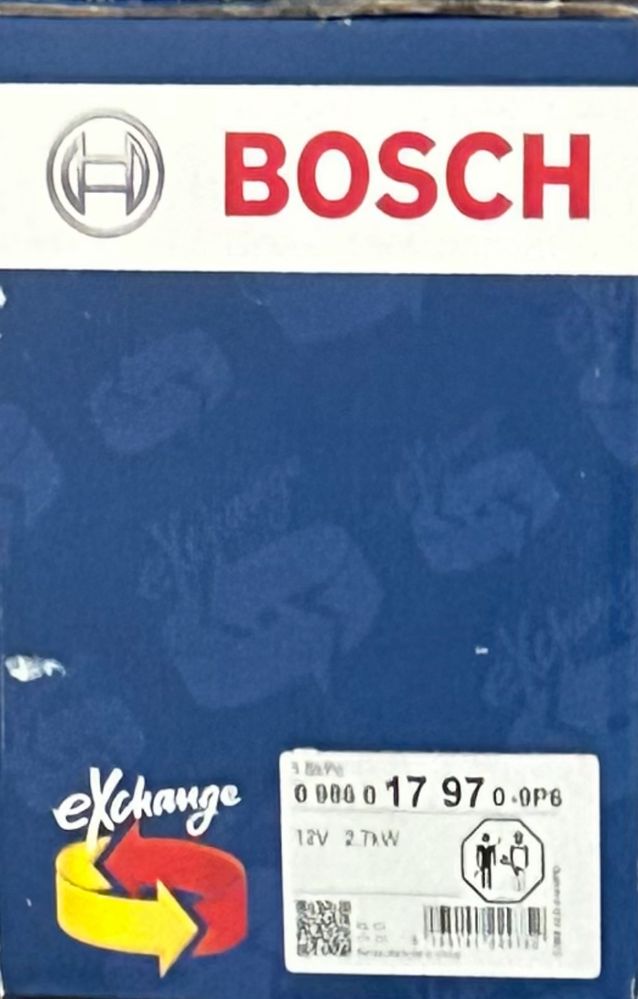 Motor Arranque Bosch para BMW, Land Rover e Range Rover I