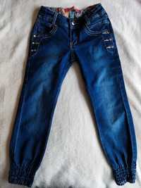 Spodnie jeansy dziewczęce Tippy Jeans zdobione błyszczącymi kryształka