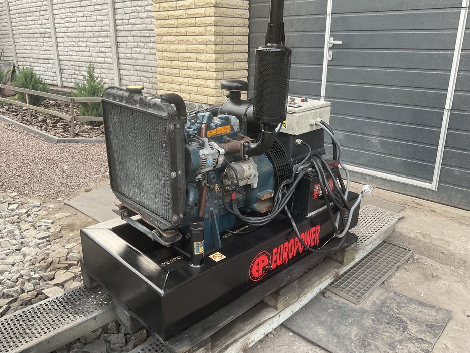 Дизельний трьохфазний генератор Europower Kubota 10,4 kW 13kVA