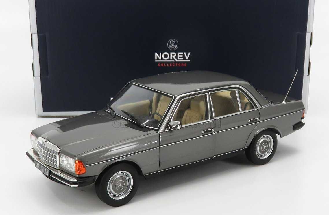 Модель Mercedes-Benz W123 200E 1982, anthracite, 1/18 от Norev