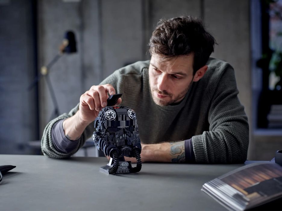 Лего Star Wars Шолом пілота винищувача СиД,Lego Fighter Pilot