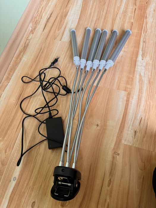 Lampa 6-ramienna Mr Light do oświetlania roślin