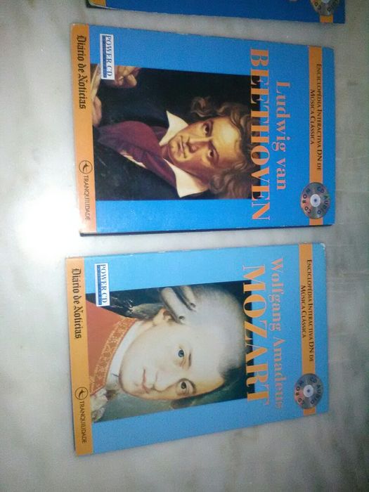 Conjunto de 4 Cd's Musica Clássica/Jazz