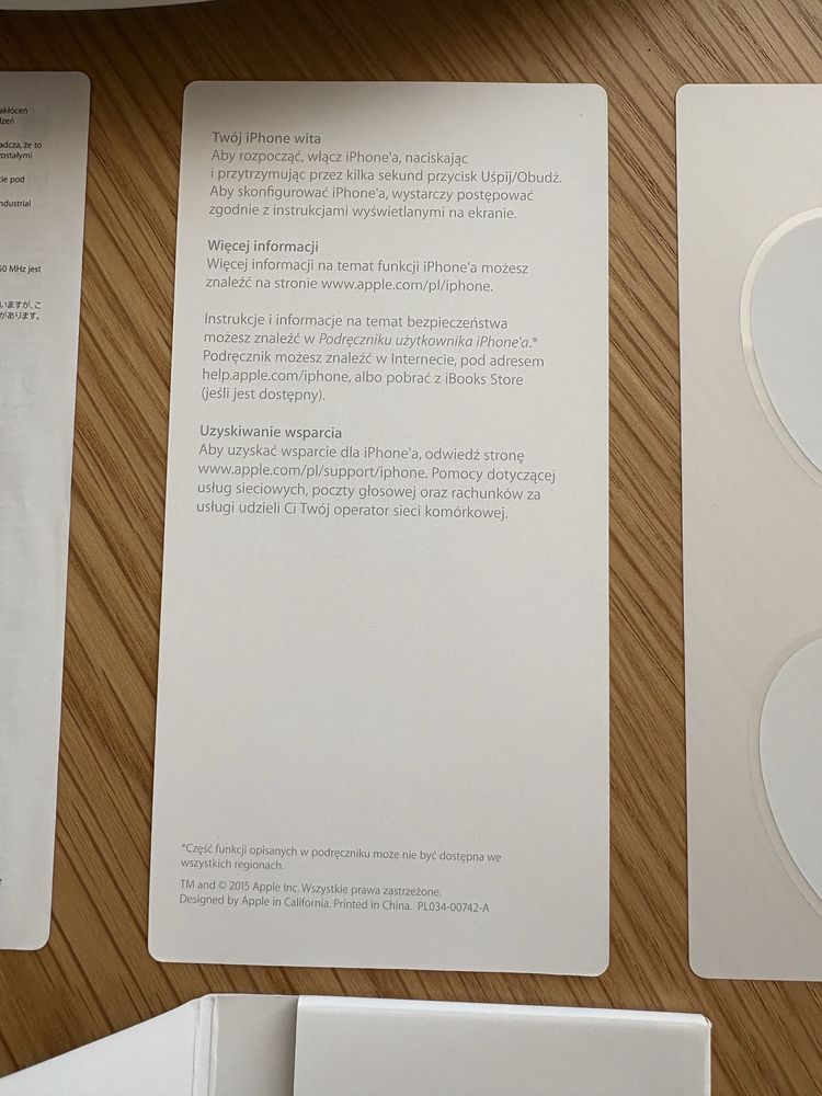 Kluczyk igła do sim iPhone naklejki apple, key to sim + apple stickers