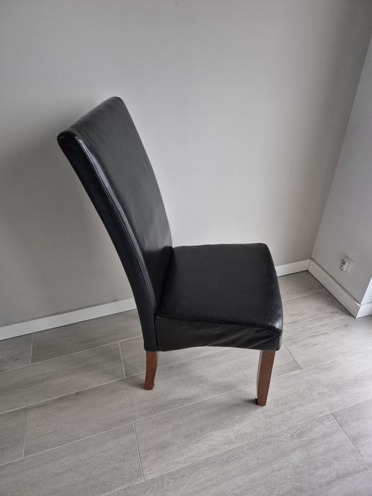 Krzesło Bakkely ciemnobrązowy