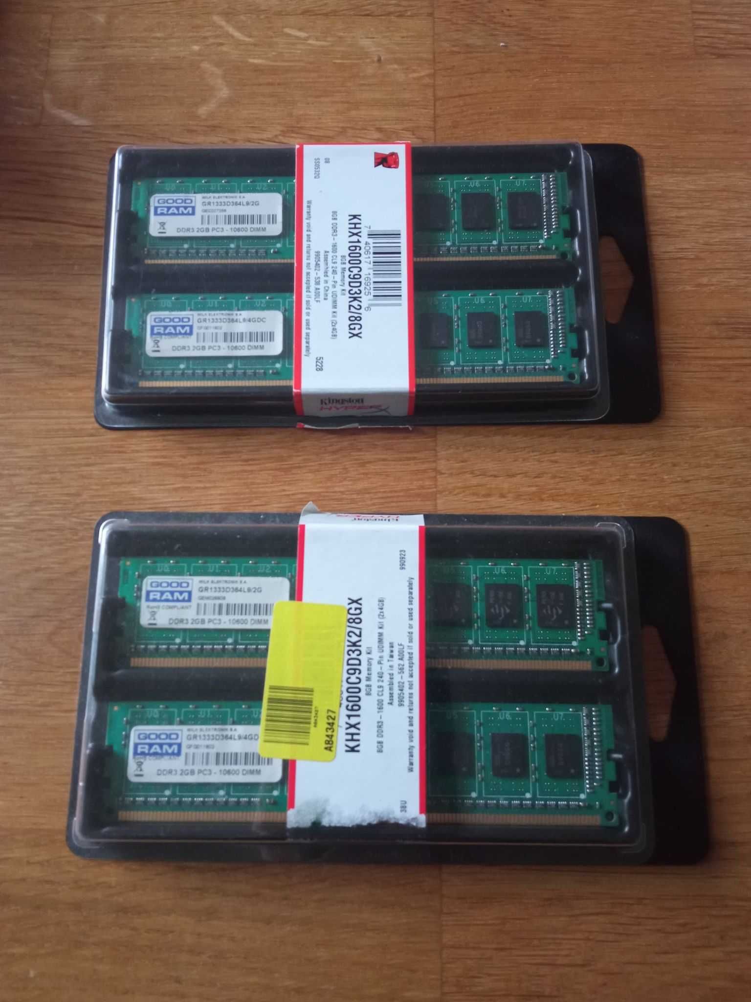 Pamięć RAM GOODRAM GR1333D364L9/2G - 4 kości