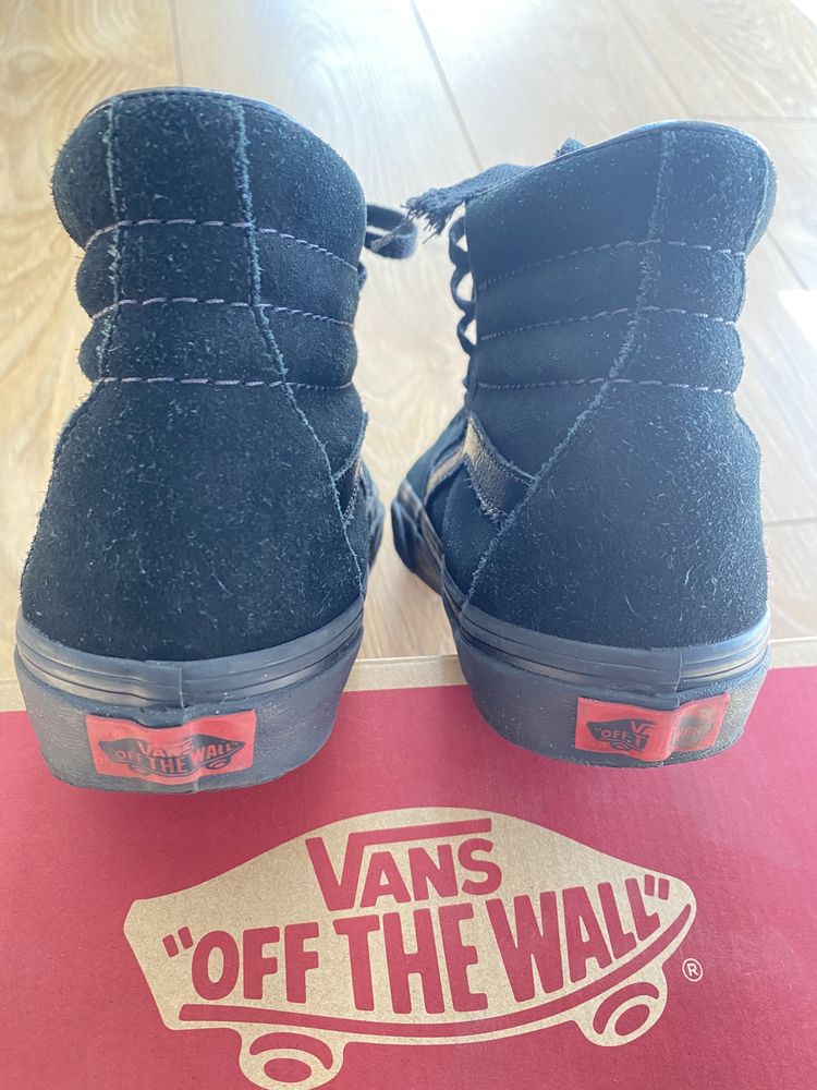 Vansy wysokie trampki zamszowe Vans SK8-Hi