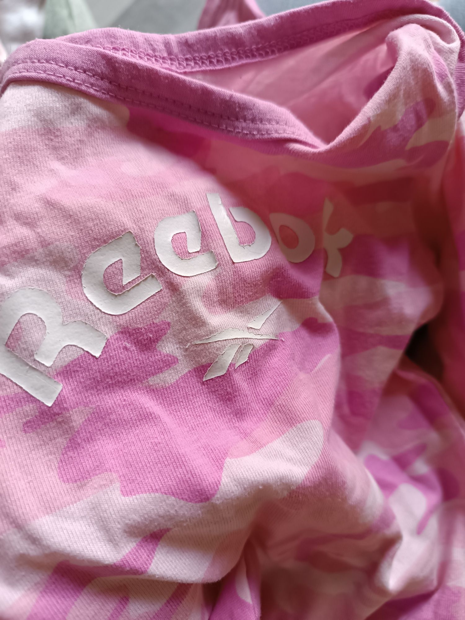 Pajacyki rampersy Reebok dla dziewczynki 3-6 miesięcy