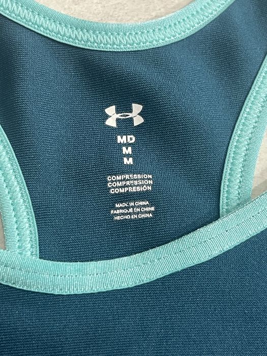Biustonosz sportowy fitness kolor miętowy  rozmiar M