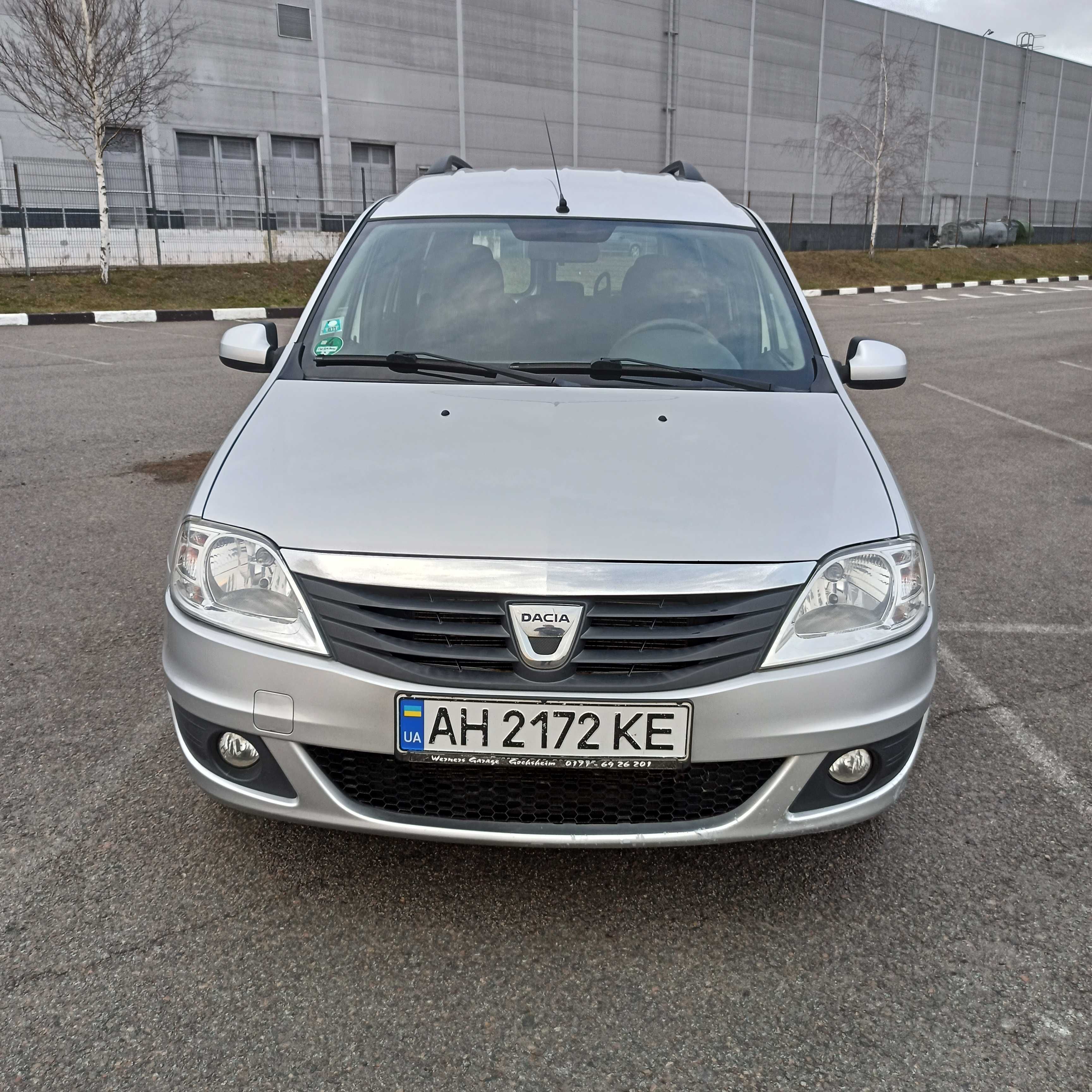 DACIA LOGAN MCV 1.6 Газ-бензин. 2012 рік. Кондиціонер. ABS