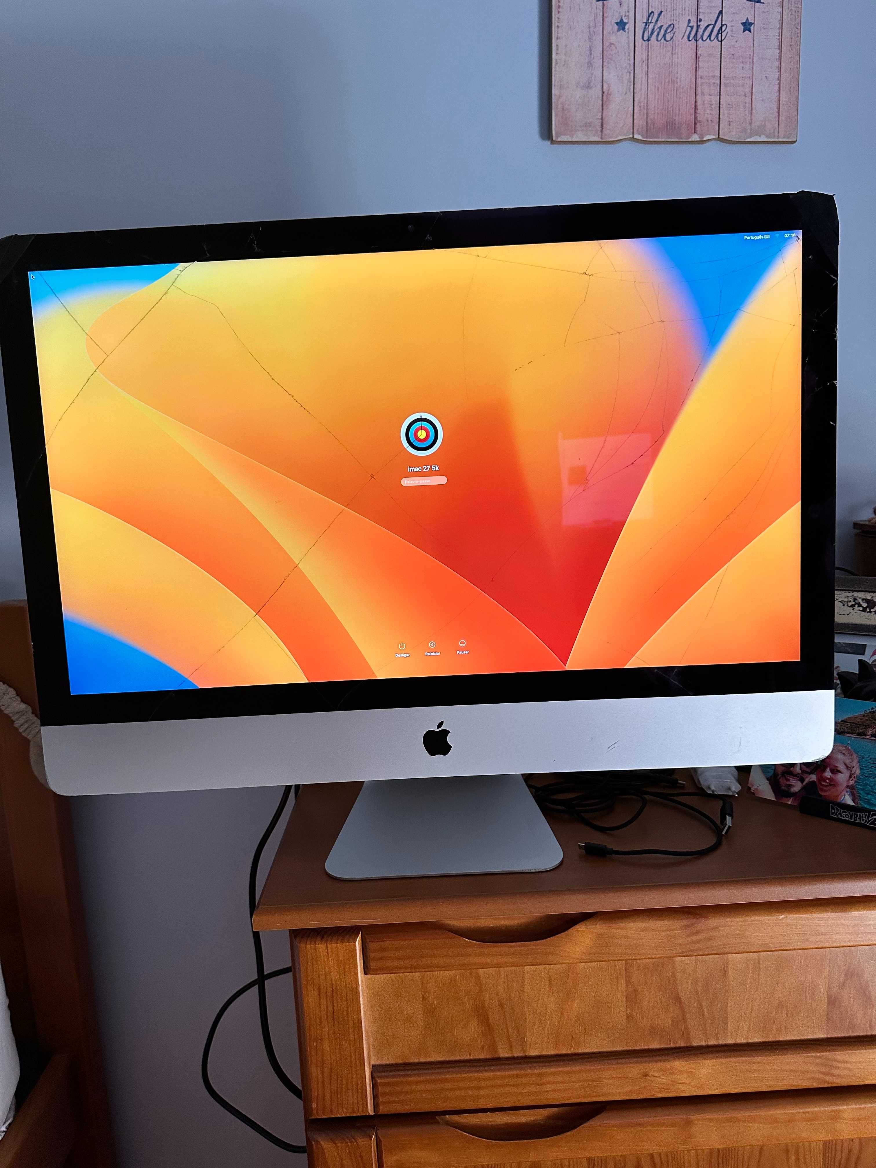 Imac 27” ecra 5k ,finais 2017