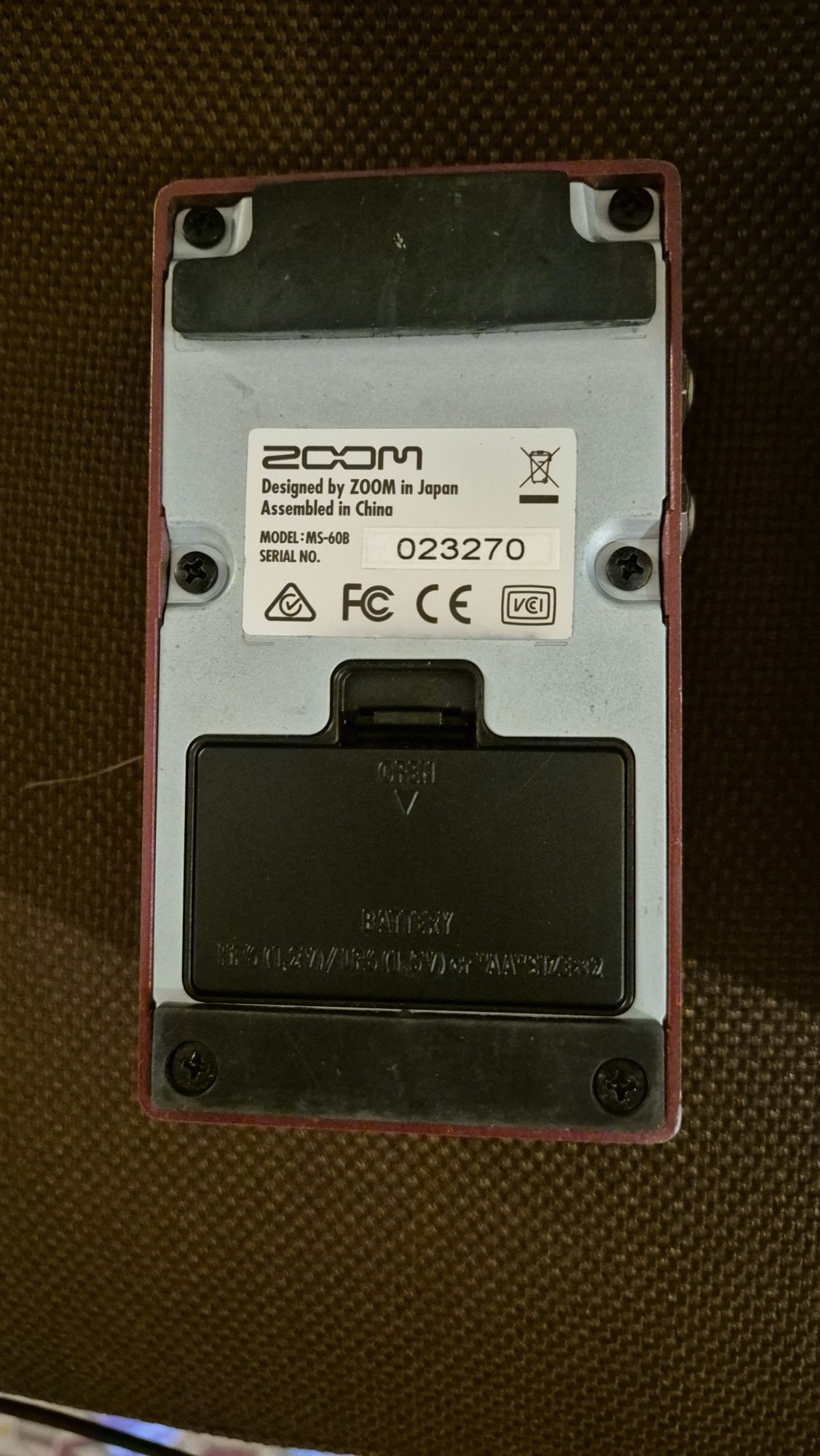 Zoom Multi Stomp MS-60B
Zoom Multi Stomp MS-60B