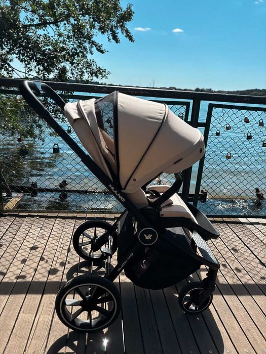 Wózek Muuvo Quick 4.0 2w1 Lekki Składany Gondola+Spacerówka +Adaptery