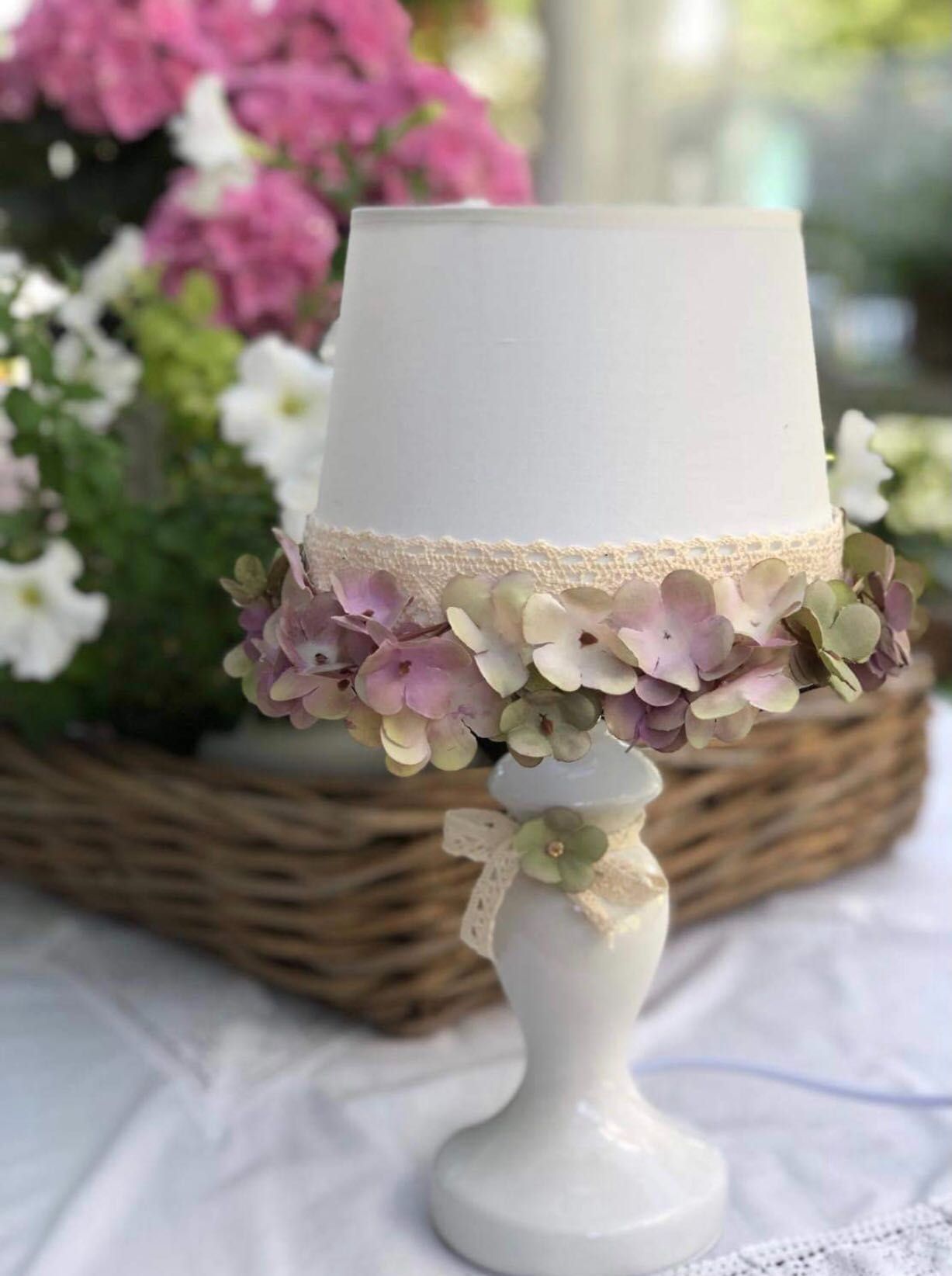 Lampki Shabby chic PROMOCYJNA CENA za komplet