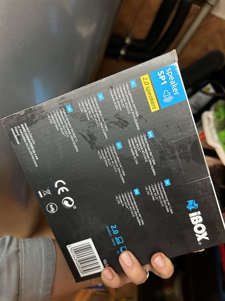 Głośniki  nowe ibox