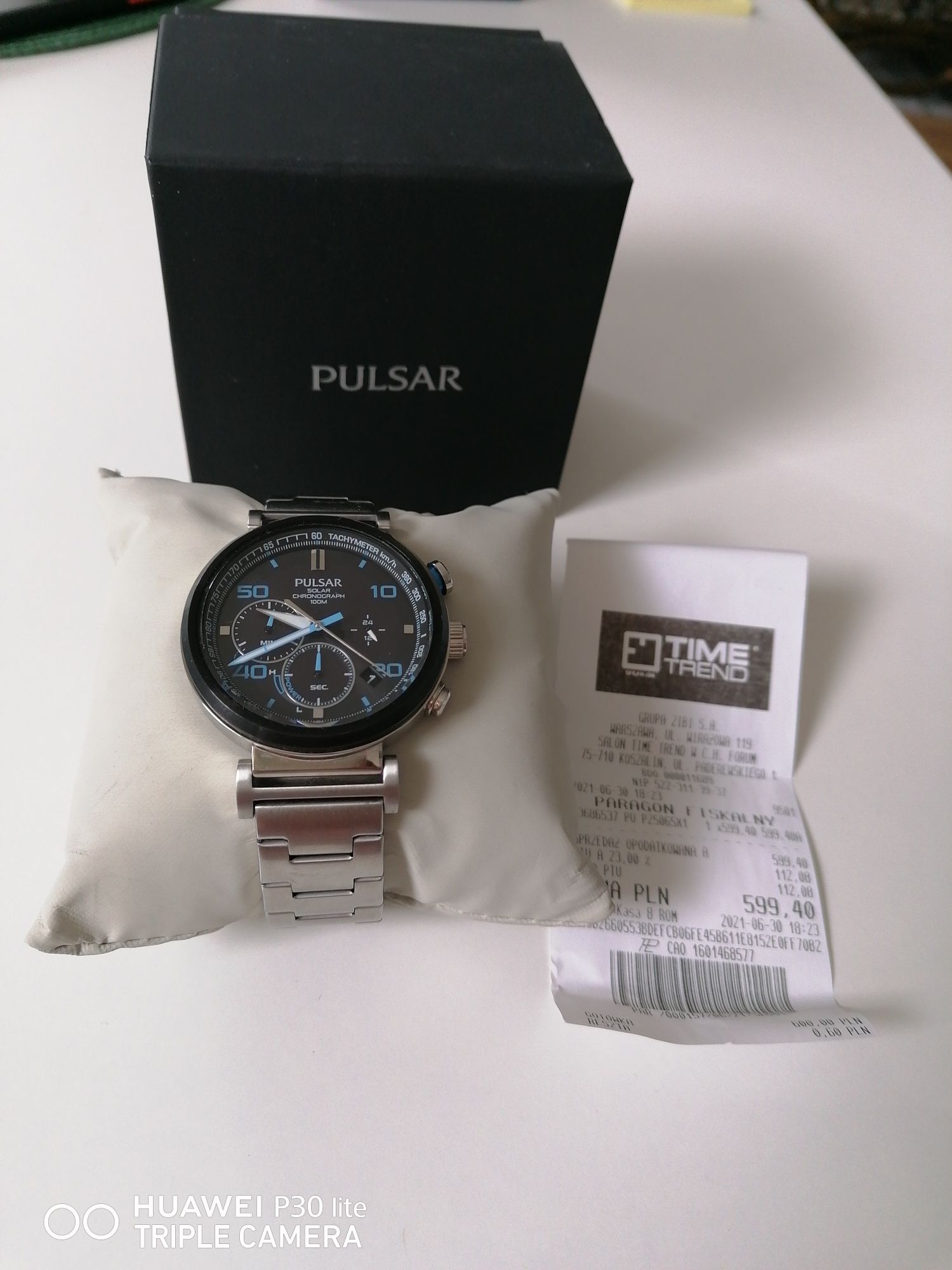 Zegarek Pulsar Solar PZ5065X1