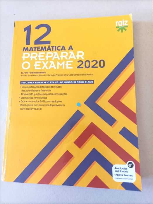 Preparar o Exame - Matemática A 12° Ano - Manual Auxiliar (novo)
