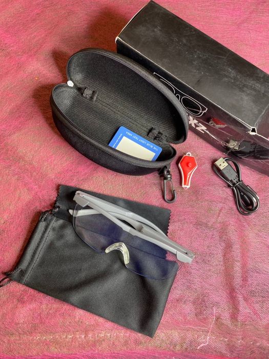 NZQXJXZ збільшувальні окуляри з вбудованим ліхтариком