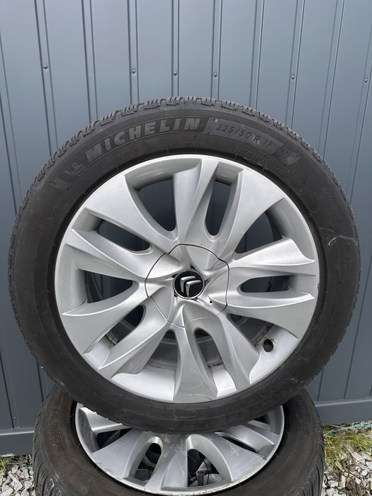 Koła 17 cali, citroen, 225/50/17, zima