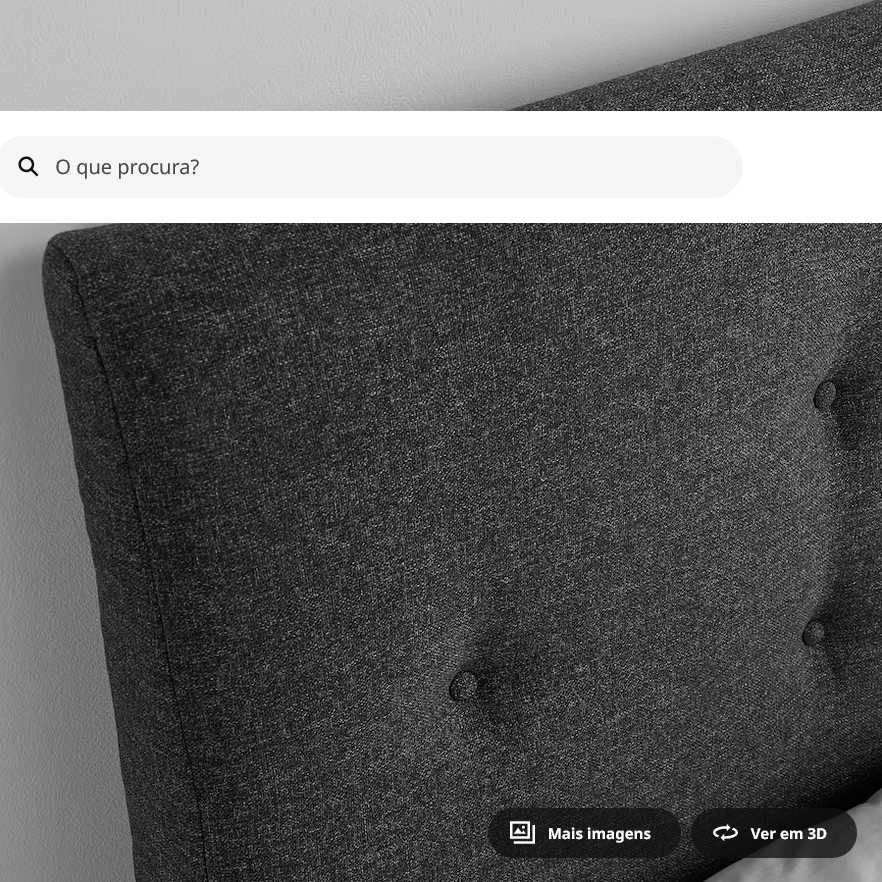 Cama IDANAS | IKEA | Nova | 160x200 cm| Inclui colchão