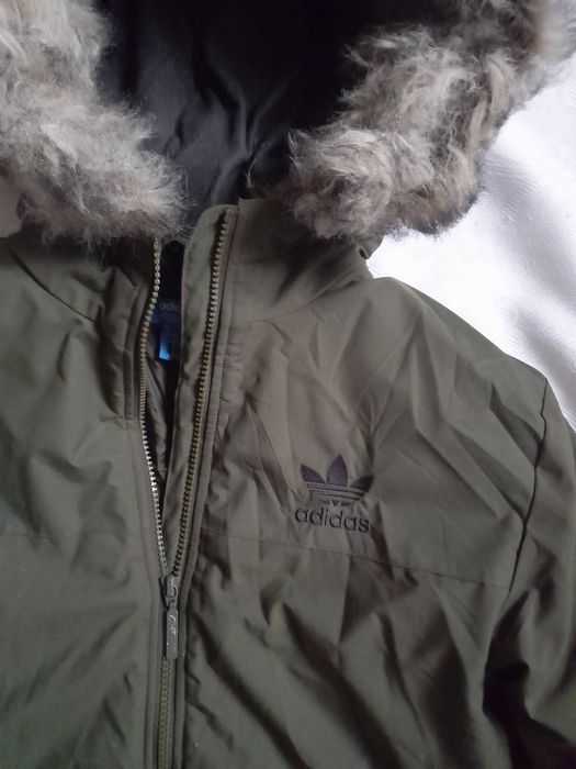 kurtka zimowa meska bomberka adidas super stan