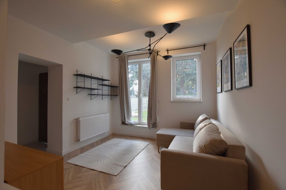 Swoszowice | studio 26 m2 | patio i mini ogródek