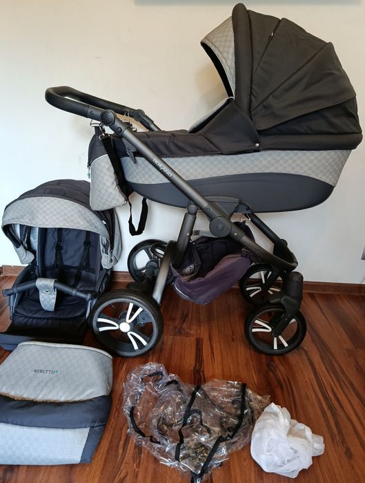 Piękny wózek Bebetto 2w1. WYSYŁKA