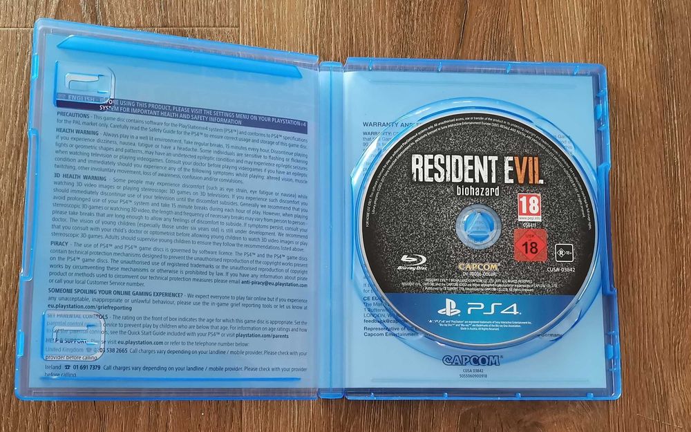 Resident evil biohazard ps4